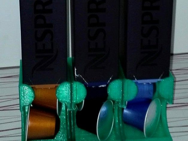 Nespresso cup dispenser. by hermusrudy