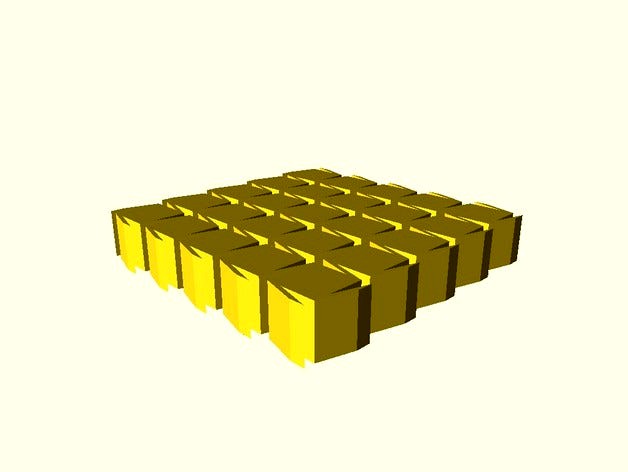 Tessellating square grid by matt_hova