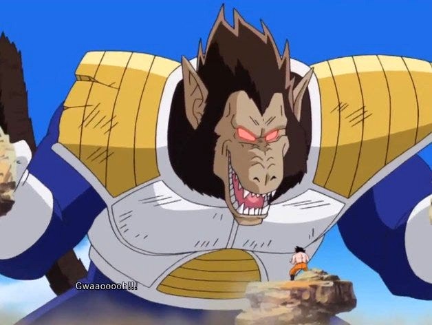 Dragonball z: Db-xv-great-ape-vegeta by vick54jr