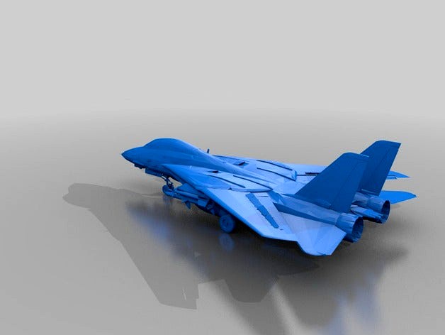 F-14D Super Tomcat by 3DimensionPrinter