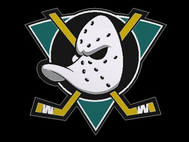 Anaheim Ducks Throwback Logo (Step File) by gmann88
