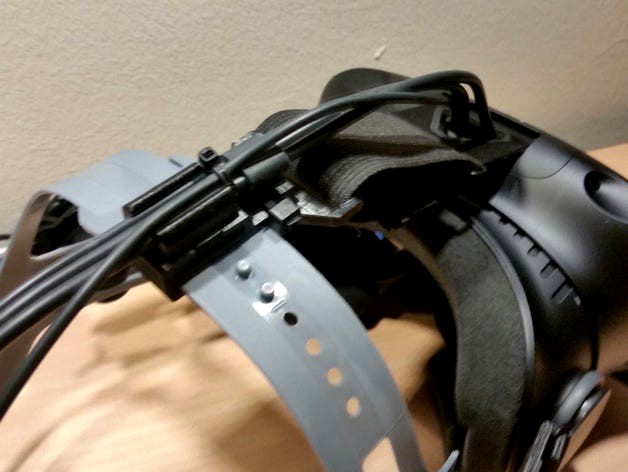 Vive Cable Clamp for Jackson Safety 370 by nullunit2000