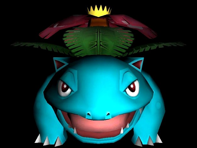 Venusaur by 3DPrintCreator