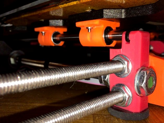 Prusa i3 MK2 Y-axis remake for bearing mounts/SMA by Shii