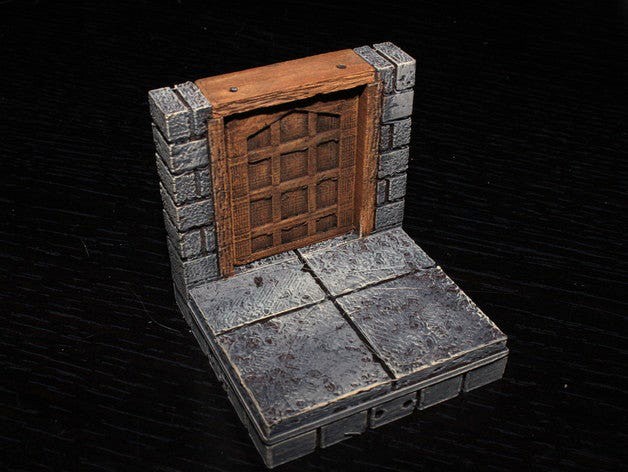 OpenForge 2.0 Cut Stone Square Door by devonjones