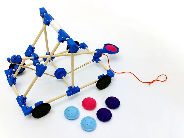 MyPie Catapult: introduction to mechanics and physics  by ExploreMaking