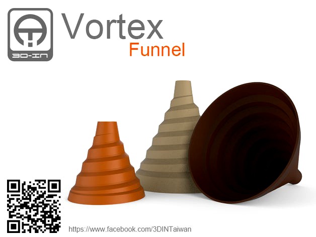 Vortex funnel by 3D-IN