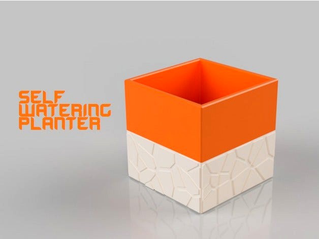 Self-Watering Planter by O3D