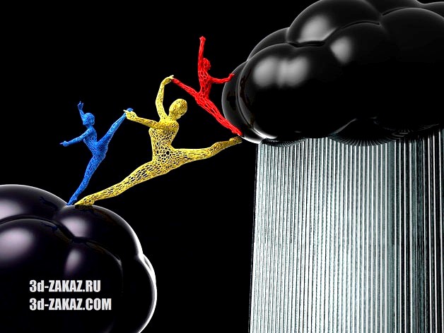 Lightning flights style Voronoi remix by 3DDEDCLUB