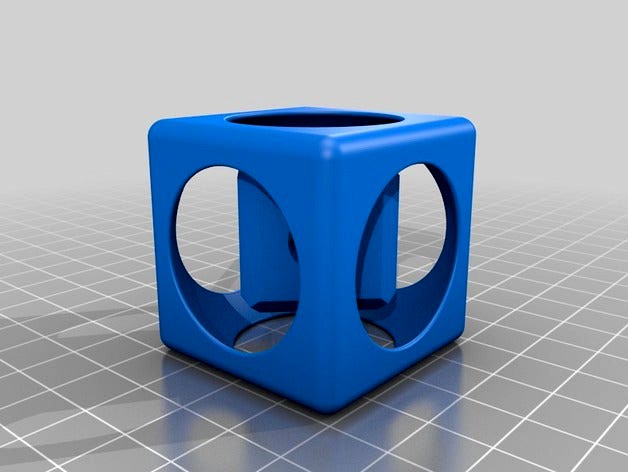 3D Printing Test Cube by Alex_RP