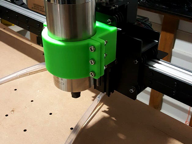 XCarve 80mm spindle mount by liqdfire