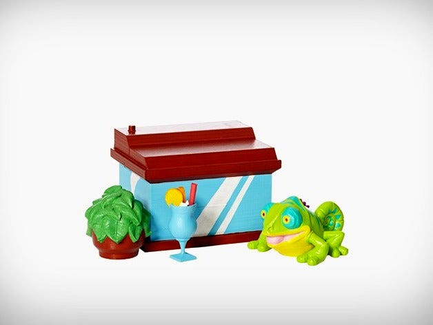 Klint the Chameleon by MakerBot