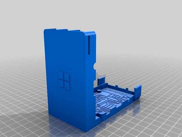 Raspberry Pi 3 Case Windows 10 by douggie1999