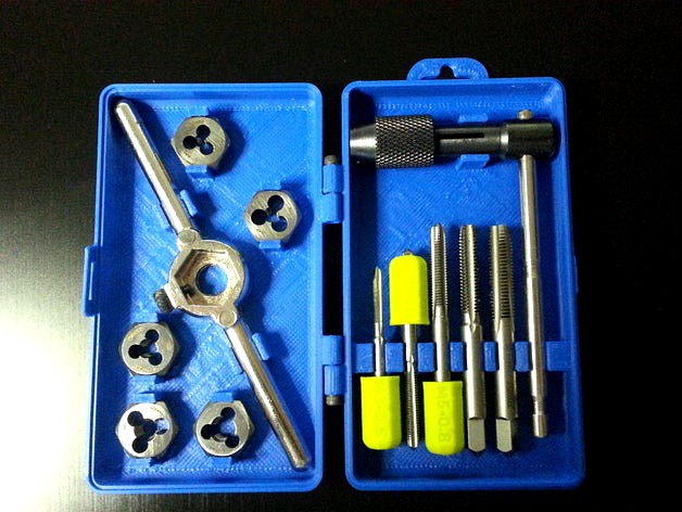 Case for Metric Tap & Die Set (Irwin/Hanson 12 pc) by cbc