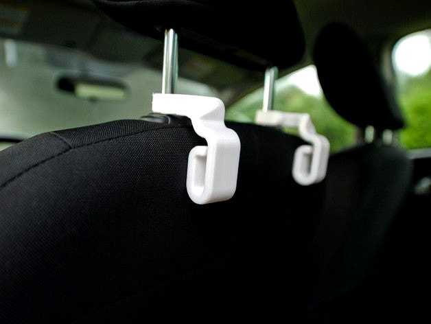 Mitsubishi Imiev Seatback Trash Bag Hooks by Bobino