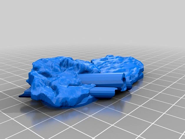 Urban Rubble Street Damage Bases by onebitpixel