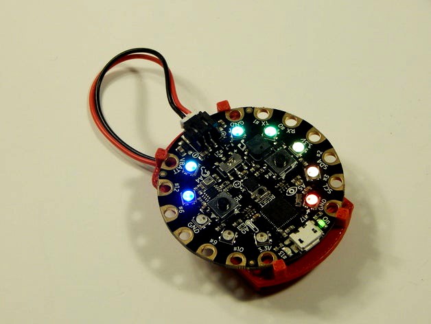 Circuit Playground Battery Backpack by mstewmakes