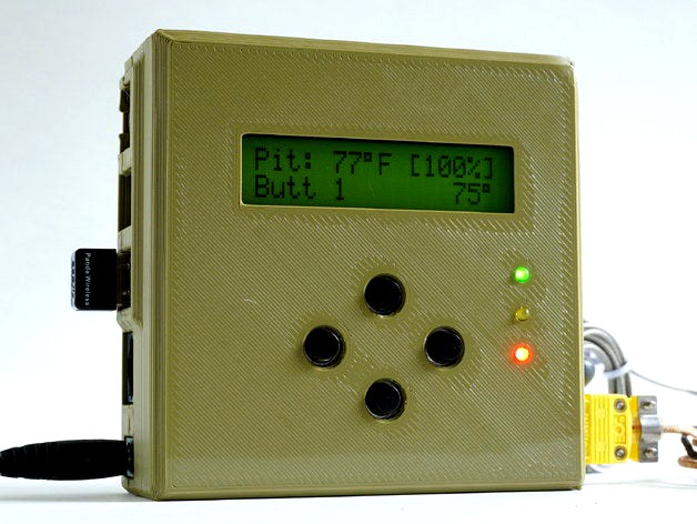 HeaterMeter v4.3 Customizable Case by CapnBry