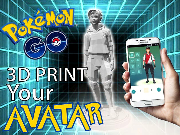 Pokemon GO: Trainer Avatar - Male Idle Pose by AsianAlien