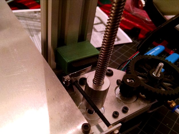 Reach 3D printer - alternate Y limit switch bracket by WayTooManyHobbies