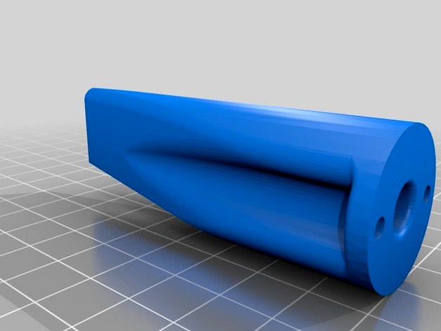 Motor mount for flying wing 28mm motor by babar121