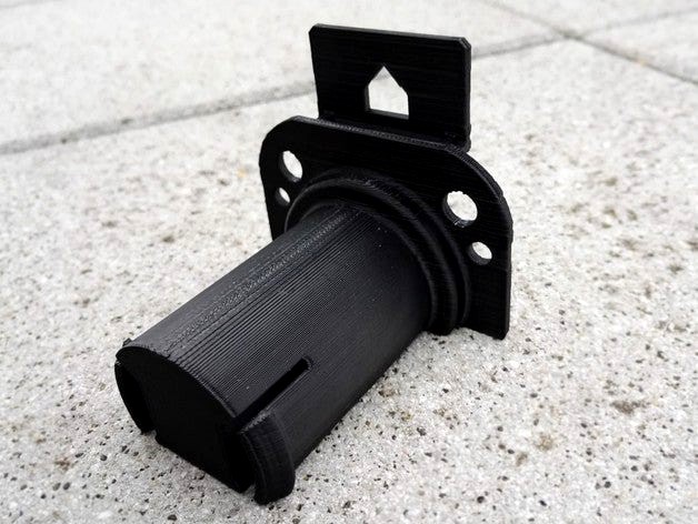 Easy to print FlashForge Creator Pro 50mm filament holder by DrLex