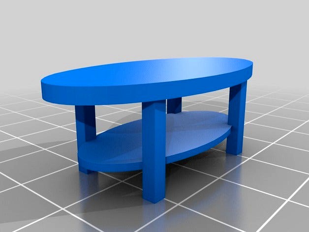 Table by Floorplans3D