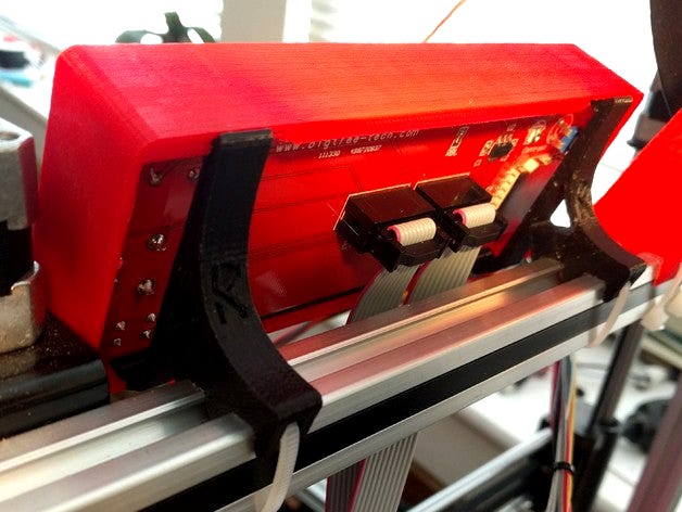 RepRapDiscount Smart LCD Controller Bracket for 2020 by kleinpa