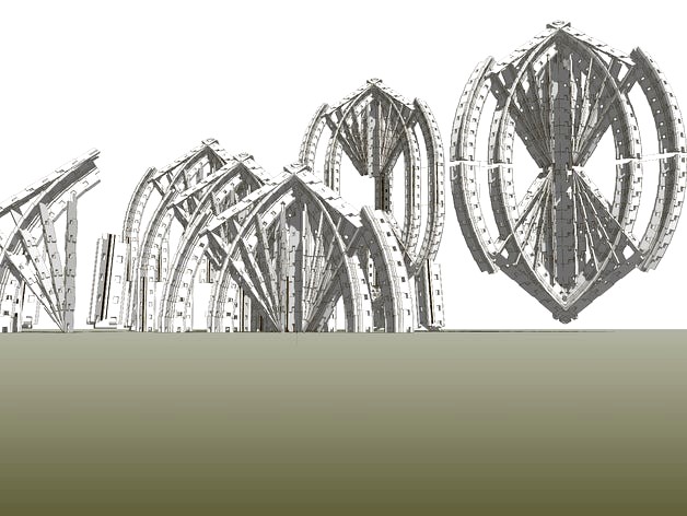 Tri Sectional Dome by JayJo