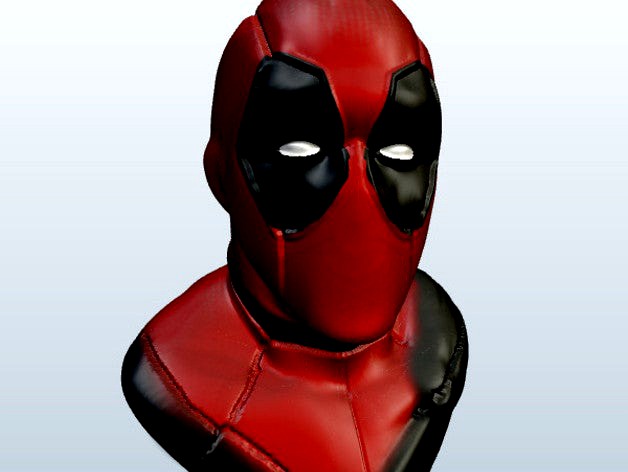 Deadpool Bust  by SavageWarlord