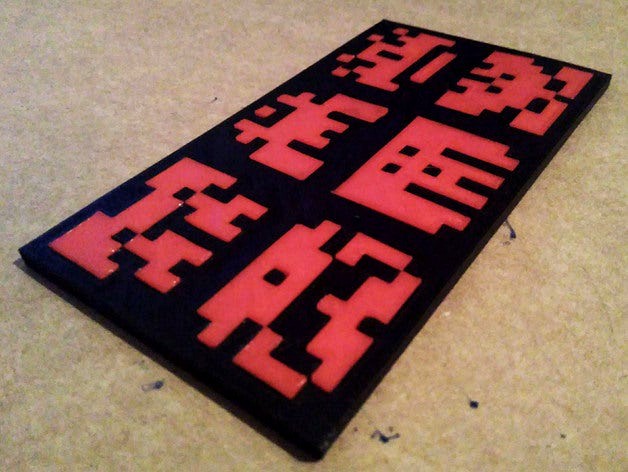 Space Invaders Fleet Generator by Ferjerez