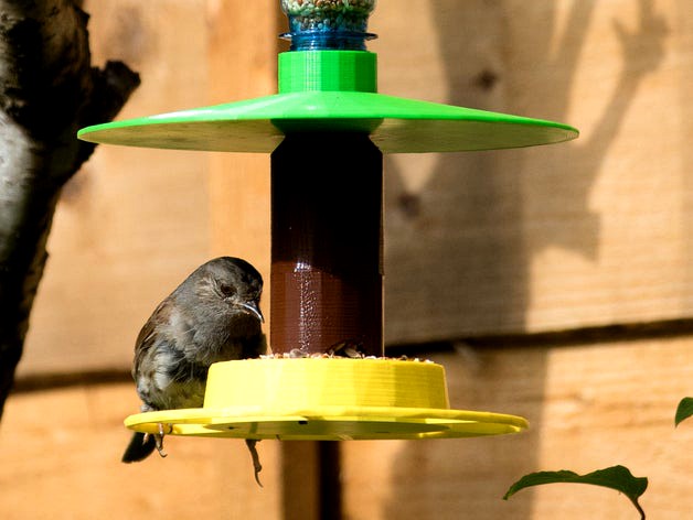 Mix and Match Birdfeeder by Alzibiff