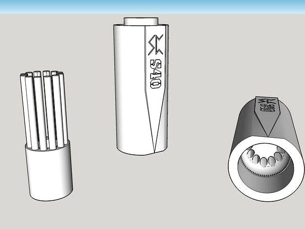 Airsoft 40mm Grenade speed loader by Snorri