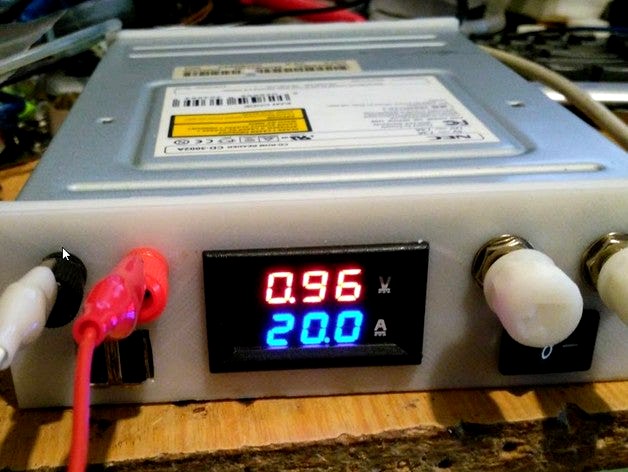 CD-R/CD-RW Box ajustable power source by ZhenyaKa