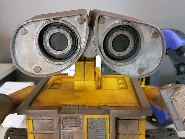 Wall-E Robot - Fully 3D Printed by ChaosCoreTech