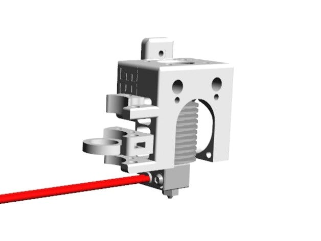 Scalar - E3D Adjustable height probe support by 3DModularSystems