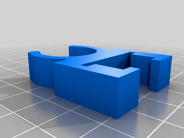 Pixel clip for square nodes and 1/2" pvc by didjareally