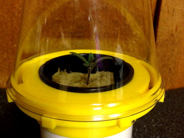 Seed starter for 2" net cup by Trico