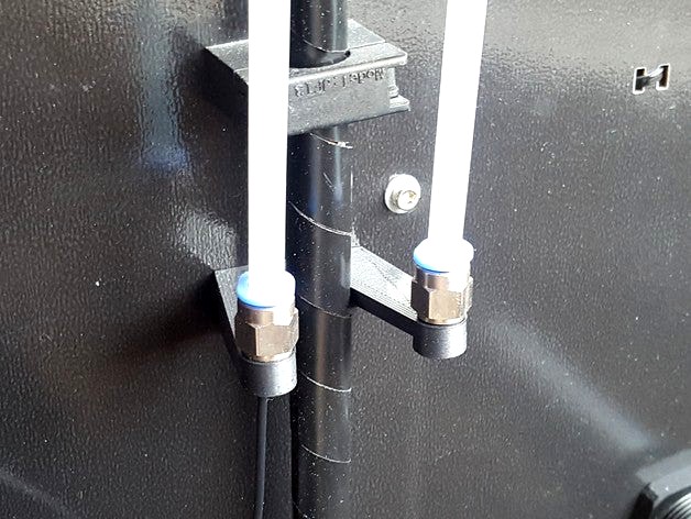 back filament spool guide for CTC Bizer / Flashforge Creator / Replicator Dual by DidisMakerIndustries