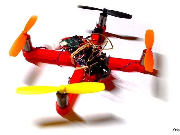 Oskie Micro Quad Frame (8.5mm Brushed motors) by osliang