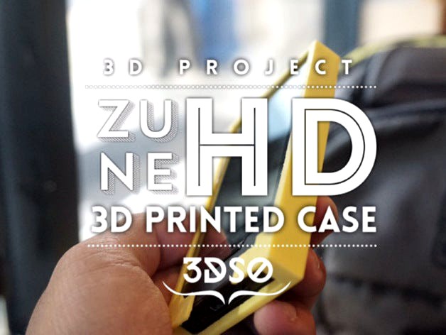 ZUNE HD TRIANGULAR CASE by 3DSolio