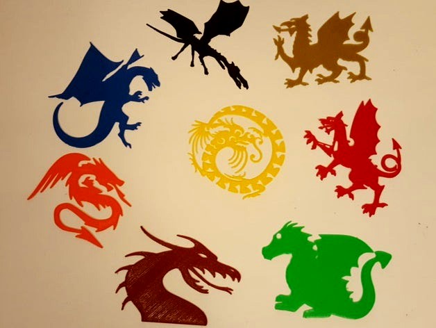 Dragons for Everyone! by barb_3dprintny