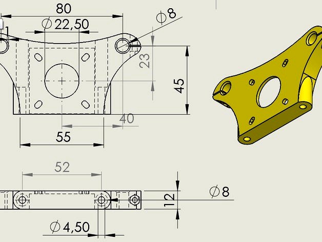 sistema lineal 8mm nema17 by coleta