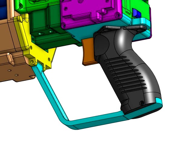 FDL-1 ergonomic handle and trigger by digiex_chris