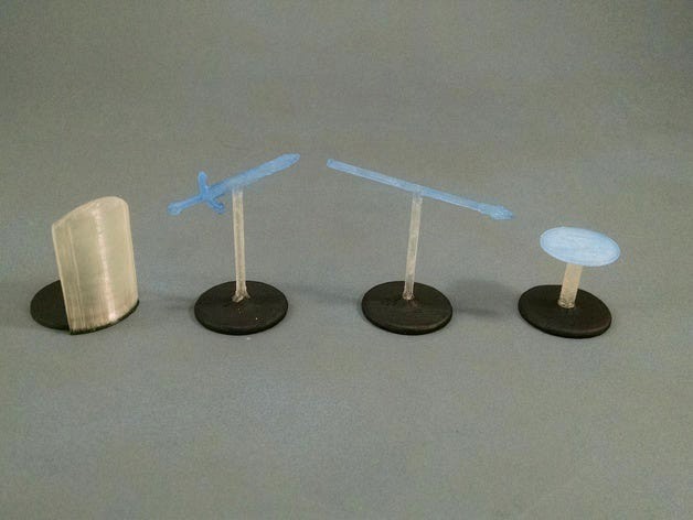 28mm Spell Markers by Curufin