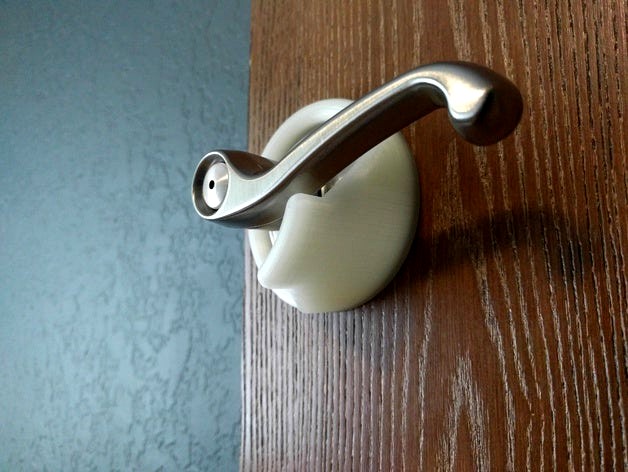 Childproof Lever Doorknob by spiridios