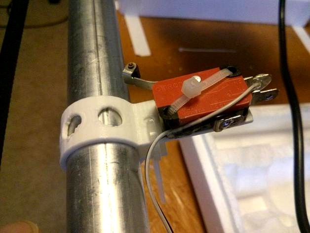 MPCNC Customizable Endstop Holder by tkbletsc