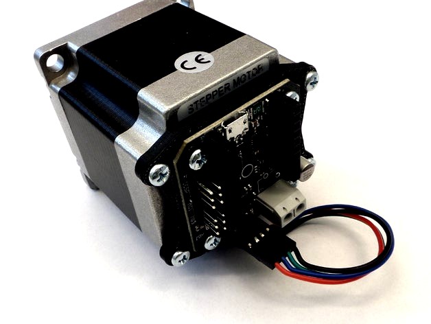 uStepper Nema23 bracket by nic6911