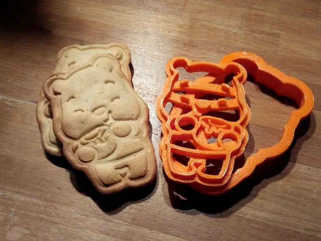 Winnie the Pooh cookie cutter by JonathanI