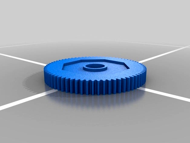Carisma GT10DT Spur gear 70T 0.5module by Dampa